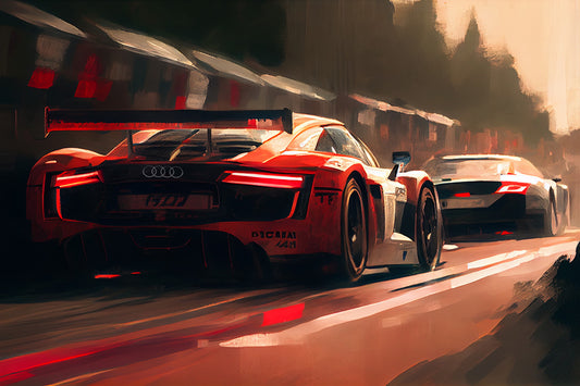 AUDI R8 LMS IN CHASE