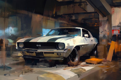 CAMARO SS BARN FIND