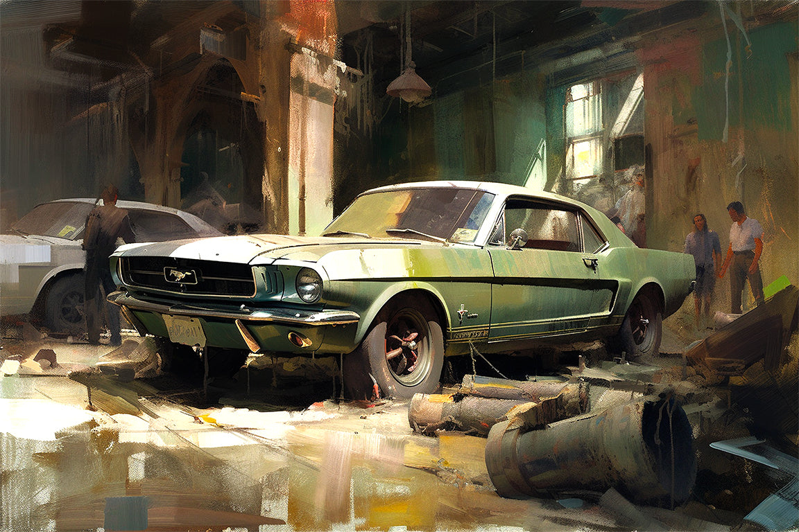 FORD MUSTANG BARN FIND